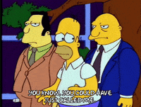 Lonely Season 4 GIF by The Simpsons