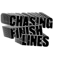 Finish Line Run Sticker by 2XU