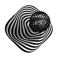 Stripes Sticker by Luis Ponce