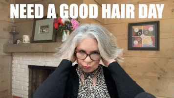 Get Ready With Me Good Hair Day GIF by Aurora Consulting: Business, Insurance, Financing Experts