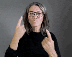 Thinking Asl GIF