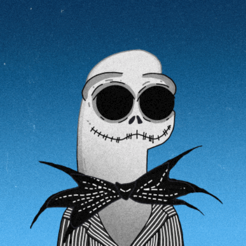 Vibing Nightmare Before Christmas GIF by shremps