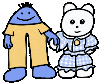 Happy Polar Bear Sticker by Ruppert Tellac