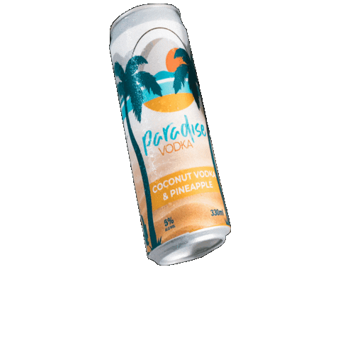 dachboard giphygifmaker paradiserum paradise rum coco nut vodka Sticker