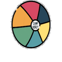 Camp-Korey ball beach ball campkorey camp korey Sticker