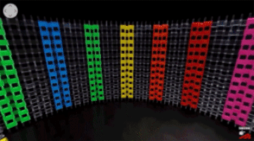 video falling all dominoes puts GIF