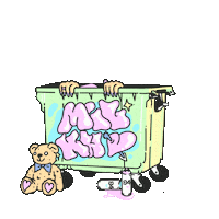 Girl Pink Sticker