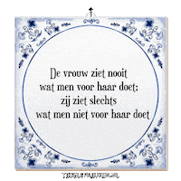 Respect Nl Sticker by Tegelspreuken.nl