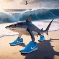 italobrainrottv shark sneaker tralala tralaleo GIF