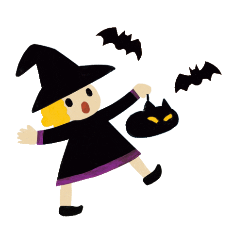 Trick Or Treat Halloween Sticker by ヨメルバ