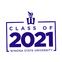 Wsu Sticker by Winona State University