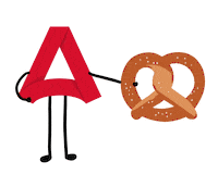 Pretzel Sticker by AICHINGER GmbH