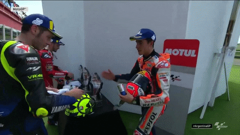 respect rossi GIF by MotoGP