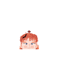 Happy Hair Sticker