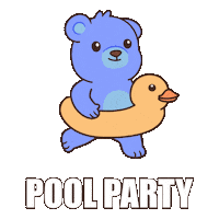 Happy Teddy Bear Sticker by BEARISH