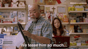 comedy tease him GIF by Kim's Convenience