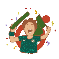 Celebrating World Cup Sticker by OoredooOman