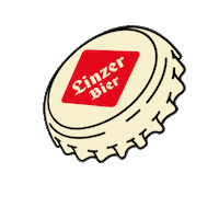 Kronkorken Sticker by Linzer Bier