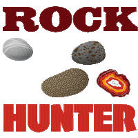 Rock Wishing Sticker by Beachcombing Magazine