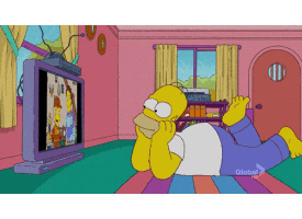 Felices Los Simpson GIF