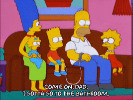homer simpson simpsons home GIF