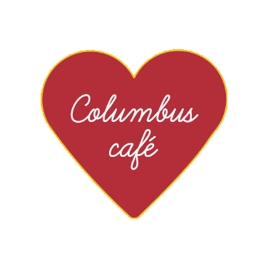 Heart Love Sticker by Columbus Café & Co