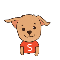 shopeebr dog ok thumbs up shopping Sticker