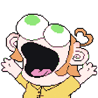 Excited Hype Sticker
