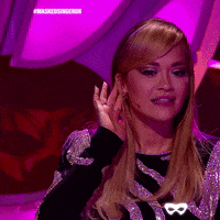 Rita Ora Thinking GIF by The Masked Singer UK & The Masked Dancer UK