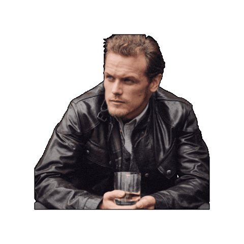 Sam Heughan Whiskey Sticker by Sassenach Spirits