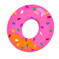 Summer Donuts Sticker