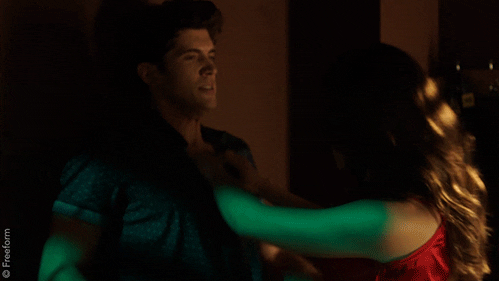 passion strip GIF by Famous in Love