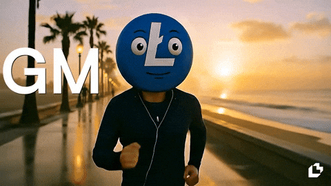 Good Morning Hello GIF by LitVM