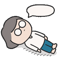 Tired Morning Sticker