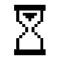 Hold On Waiting Sticker by Baruch Geuze