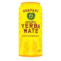come to life orange yerba mate Sticker by Guayaki Yerba Mate