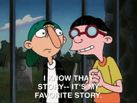 hey arnold nicksplat GIF