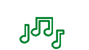 Musica Score Sticker by Mudora Music Therapy