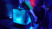 AREA15 party alien meow wolf alien girl GIF