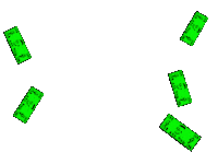 Dance Fire Sticker by Marcel Katz Dalí / The Art Plug