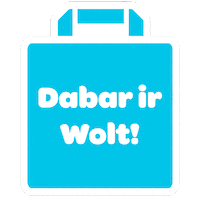 Wolt Lietuva Sticker by Wolt