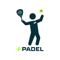 padelplus play player padel padel plus Sticker