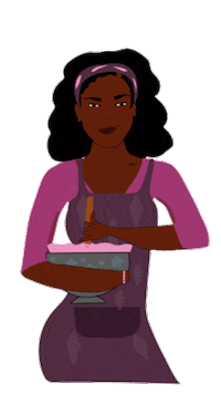 Birthday Cooking Sticker by Animations by Nor