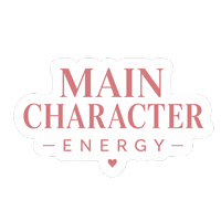 Glow Main Character Sticker by Pompona