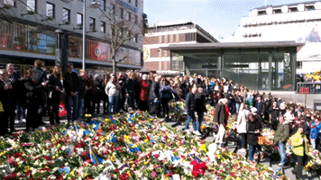 Stockholm Shows Love and Support After Terrorist Strikes