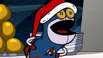 happy christmas GIF by Atomic Puppet
