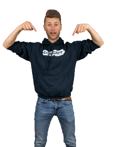 Party Thumbs Down Sticker by Micha von der Rampe