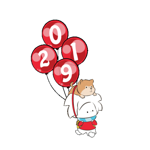 New Year Love Sticker by Ai and Aiko