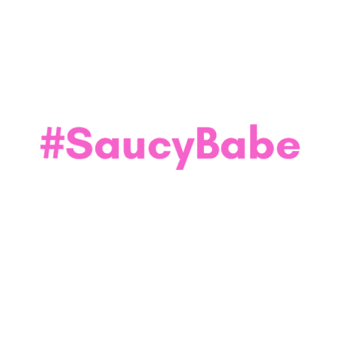 Saucybabe Sticker by Gialash.com