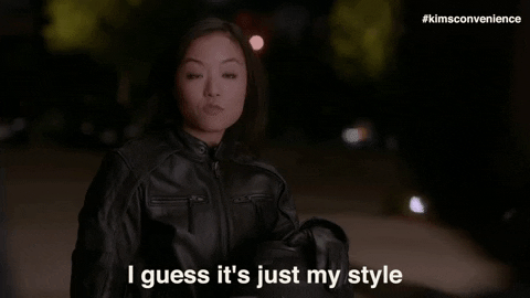 style whatever GIF by Kim's Convenience